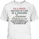 Mother's Day T-Shirt Gift For Mother-In-Law From Daughter-In-Law Mother's Day T-Shirt Gift For Mother-In-Law From Daughter-In-Law