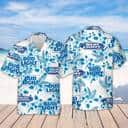 Bud Light Beer Hawaiian Shirt Flower Pattern Beer Lovers Gift Bud Light Beer Hawaiian Shirt Flower Pattern Beer Lovers Gift