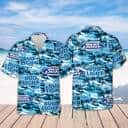 Bud Light Beer Hawaiian Shirt Beach Pattern Gift For Him And Her Bud Light Beer Hawaiian Shirt Beach Pattern Gift For Him And Her