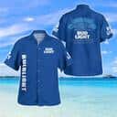 Blue Aloha Bud Light Hawaiian Shirt Beer Lovers Gift Blue Aloha Bud Light Hawaiian Shirt Beer Lovers Gift