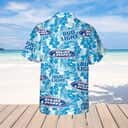 Bud Light Beer Hawaiian Shirt Tropical Flower Pattern All Over Print Bud Light Beer Hawaiian Shirt Tropical Flower Pattern All Over Print