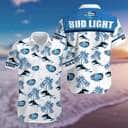 Bud Light Hawaiian Shirt Island Pattern Beach Gift For Friend Bud Light Hawaiian Shirt Island Pattern Beach Gift For Friend