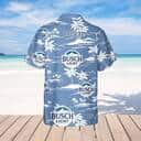 Busch Light Hawaiian Shirt Beach Pattern Beer Lovers Gift Busch Light Hawaiian Shirt Beach Pattern Beer Lovers Gift