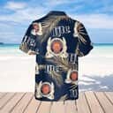Miller Lite Beer Hawaiian Shirt Palm Leaves Pattern Beach Lovers Gift Miller Lite Beer Hawaiian Shirt Palm Leaves Pattern Beach Lovers Gift