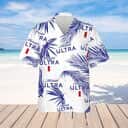 Michelob Ultra Beer Hawaiian Shirt Palm Leaves Pattern Beach Lovers Gift Michelob Ultra Beer Hawaiian Shirt Palm Leaves Pattern Beach Lovers Gift