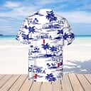 Michelob Ultra Hawaiian Shirt Beach Pattern Gift For Beer Lovers Michelob Ultra Hawaiian Shirt Beach Pattern Gift For Beer Lovers