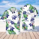Michelob Ultra Beer Hawaiian Shirt Hibiscus Flower Pattern Michelob Ultra Beer Hawaiian Shirt Hibiscus Flower Pattern