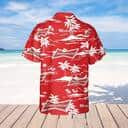 Red Aloha Budweiser Beer Hawaiian Shirt Beach Pattern Red Aloha Budweiser Beer Hawaiian Shirt Beach Pattern