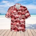 Vintage Budweiser Hawaiian Shirt Sea Island Pattern Vintage Budweiser Hawaiian Shirt Sea Island Pattern