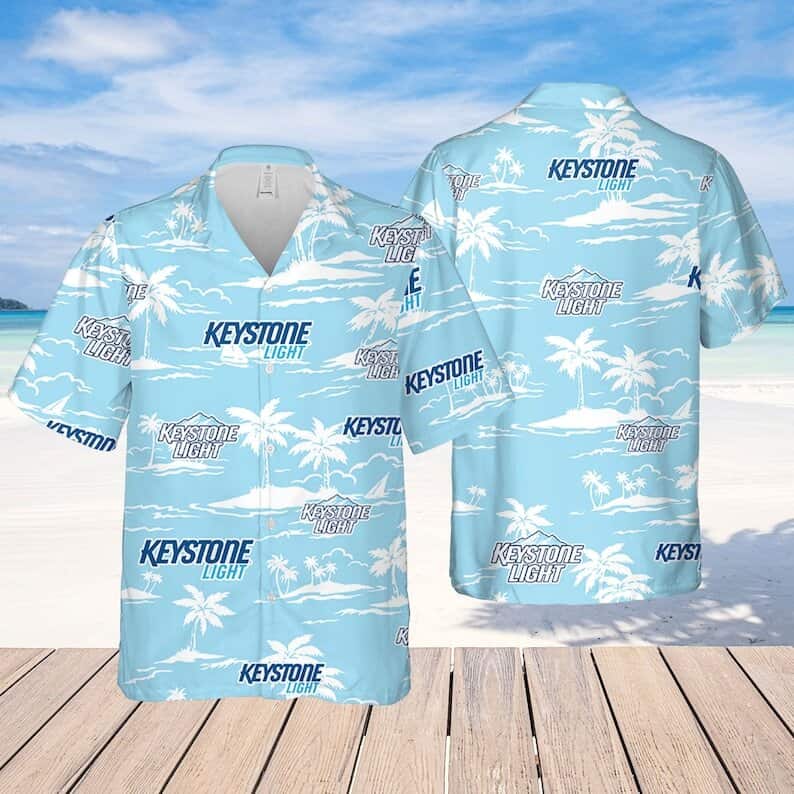 Keystone Light Beer Hawaiian Shirt Summer Gift For Beach Lovers