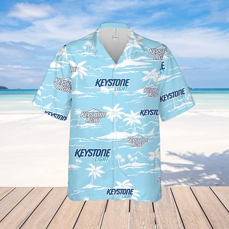 Keystone Light Beer Hawaiian Shirt Summer Gift For Beach Lovers Keystone Light Beer Hawaiian Shirt Summer Gift For Beach Lovers