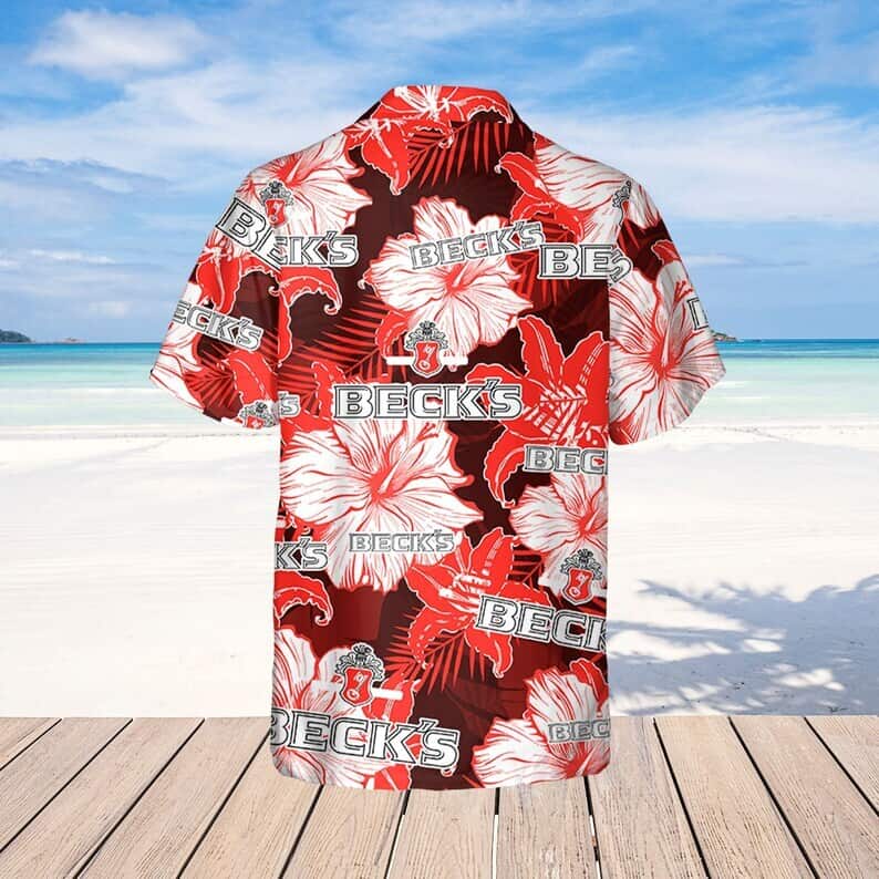 Beck's Beer Hawaiian Shirt Gift For Beach Lovers Beck's Beer Hawaiian Shirt Gift For Beach Lovers