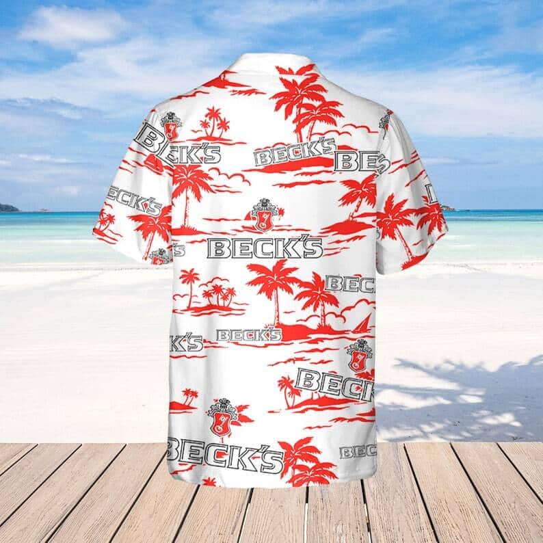 Beck's Beer Hawaiian Shirt Beach Gift For Friend Beck's Beer Hawaiian Shirt Beach Gift For Friend