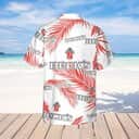 Beck's Beer Palm Leaves Pattern Hawaiian Shirt Beck's Beer Palm Leaves Pattern Hawaiian Shirt