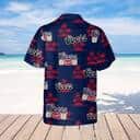 Coors Banquet Beer Island Pattern Hawaiian Shirt