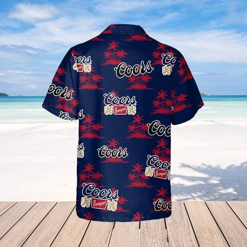 Coors Banquet Beer Island Pattern Hawaiian Shirt Coors Banquet Beer Island Pattern Hawaiian Shirt