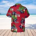 Coors Banquet Beer Hibiscus Flower And Palm Leaves Pattern Hawaiian Shirt Coors Banquet Beer Hibiscus Flower And Palm Leaves Pattern Hawaiian Shirt