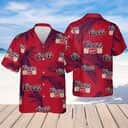 Coors Banquet Beer Palm Leaves Pattern Hawaiian Shirt