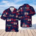 Coors Banquet Beer Beach Pattern Hawaiian Shirt
