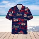 Coors Banquet Beer Beach Pattern Hawaiian Shirt