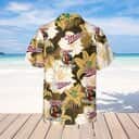 Miller High Life Hawaiian Shirt Floral Pattern Beer Lovers Gift Miller High Life Hawaiian Shirt Floral Pattern Beer Lovers Gift