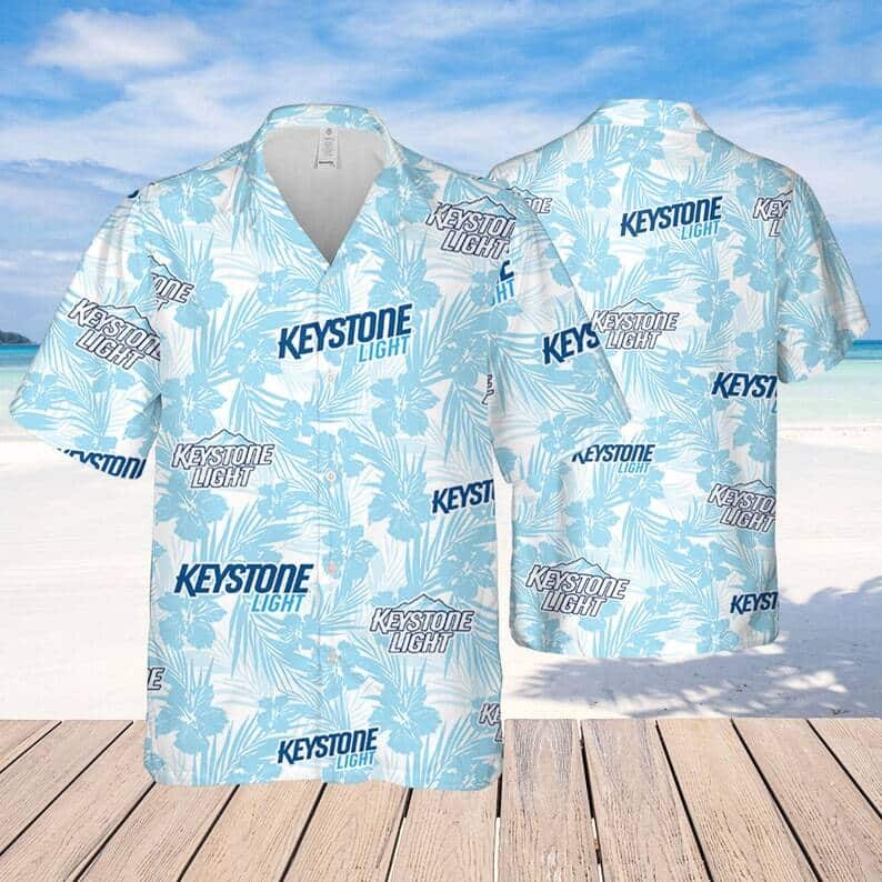 Keystone Light Beer Hawaiian Shirt Beach Lovers Gift Keystone Light Beer Hawaiian Shirt Beach Lovers Gift