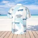 Keystone Light Beer Palm Leaves Pattern Hawaiian Shirt Beach Lovers Gift