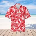 Duvel Beer Hawaiian Shirt Tropical Flower Pattern