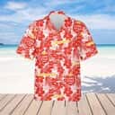 Lone Star Tropical Flower Pattern Hawaiian Shirt Best Beach Gift