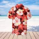 Lone Star Tropical Flower Pattern Hawaiian Shirt