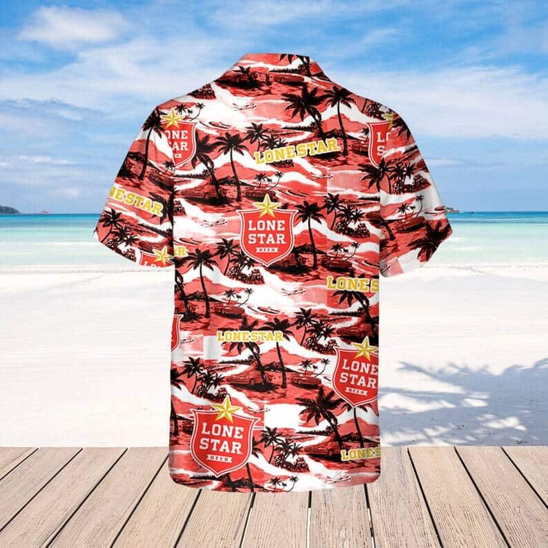 Lone Star Island Pattern Hawaiian Shirt Beach Gift For Friend Lone Star Island Pattern Hawaiian Shirt Beach Gift For Friend
