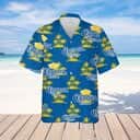 Corona Extra Island Pattern Hawaiian Shirt Gift For Beach Vacation
