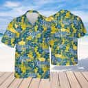 Corona Extra Tropical Flower Pattern Hawaiian Shirt Beach Gift For Friend Corona Extra Tropical Flower Pattern Hawaiian Shirt Beach Gift For Friend