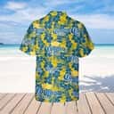 Corona Extra Tropical Flower Pattern Hawaiian Shirt Beach Gift For Friend