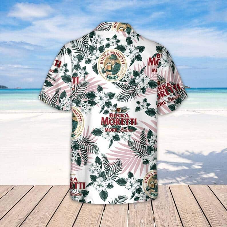 Birra Moretti Hawaiian Shirt Beach Gift For Beer Lovers Birra Moretti Hawaiian Shirt Beach Gift For Beer Lovers
