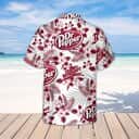 Dr.Pepper Hawaiian Shirt Tropical Flower Pattern Beach Lovers Gift
