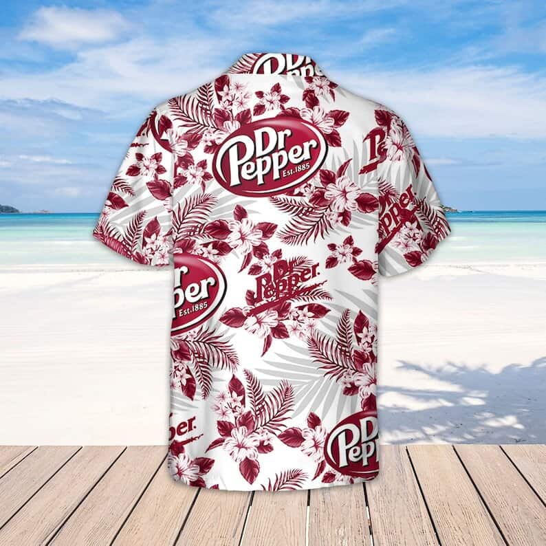 Dr.Pepper Hawaiian Shirt Tropical Flower Pattern Beach Lovers Gift Dr.Pepper Hawaiian Shirt Tropical Flower Pattern Beach Lovers Gift