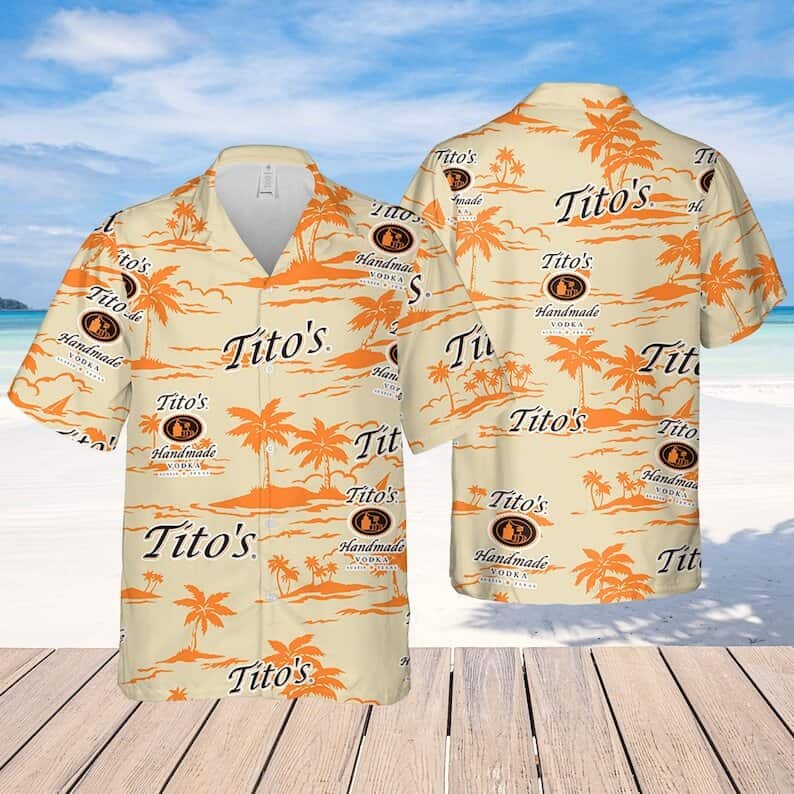 Tito's Vodka Hawaiian Shirt Beach Gift For Friend Tito's Vodka Hawaiian Shirt Beach Gift For Friend
