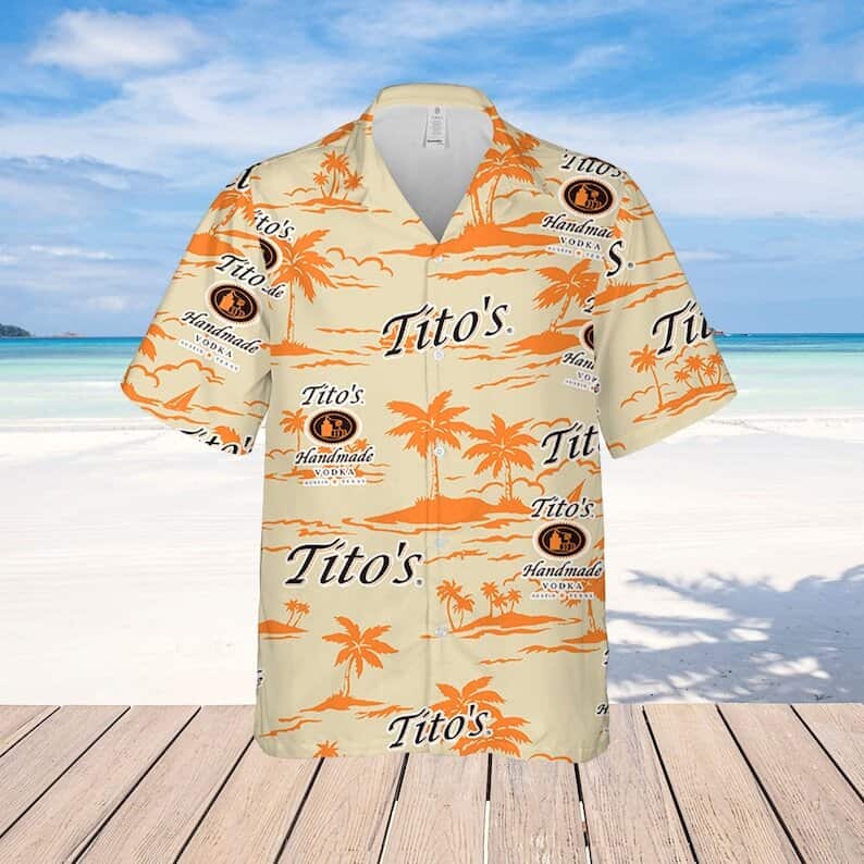 Tito's Vodka Hawaiian Shirt Beach Gift For Friend Tito's Vodka Hawaiian Shirt Beach Gift For Friend