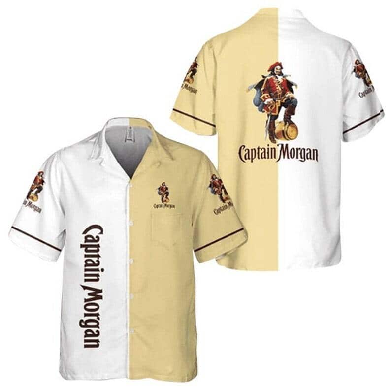 Captain Morgan Hawaiian Shirt Best Gift For Alcohol Lovers