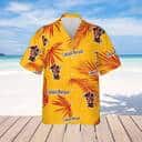 Captain Morgan Hawaiian Shirt Palm Leaves Pattern Summer Beach Gift