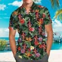 Captain Morgan Hawaiian Shirt Tropical Summer Pattern Gift For Beach Vacation