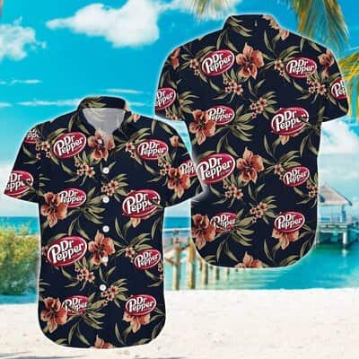 Dr Pepper Beer Hawaiian Shirt Practical Beach Gift Dr Pepper Beer Hawaiian Shirt Practical Beach Gift