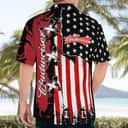 Budweiser Hawaiian Shirt US Flag Father's Day Beer Gift Budweiser Hawaiian Shirt US Flag Father's Day Beer Gift