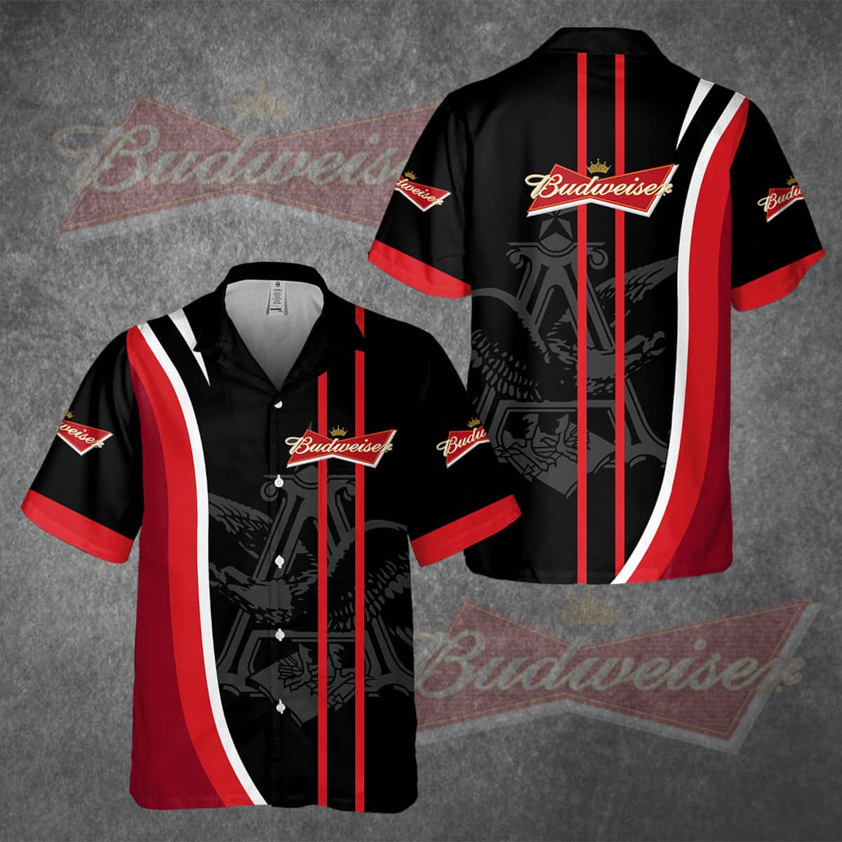 Budweiser Hawaiian Shirt Birthday Gift For Beer Lovers Budweiser Hawaiian Shirt Birthday Gift For Beer Lovers