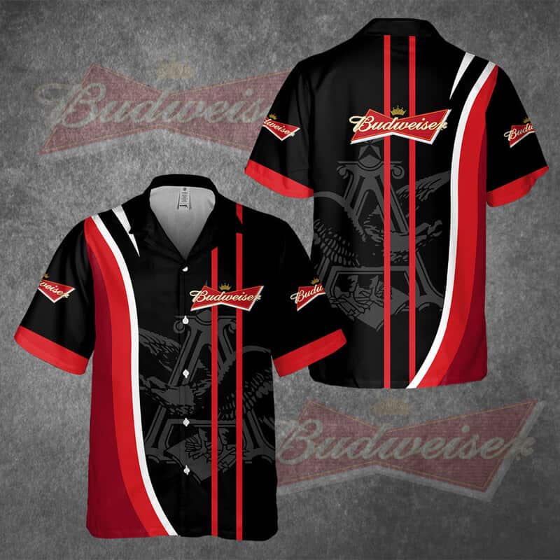 Budweiser Hawaiian Shirt Birthday Gift For Beer Lovers