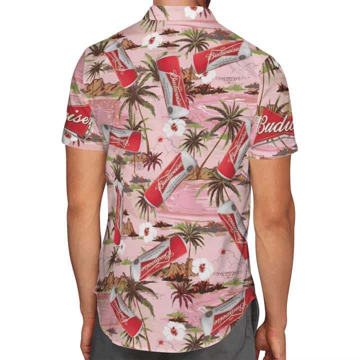 Budweiser Beer Hawaiian Shirt Beach Gift For Friend Budweiser Beer Hawaiian Shirt Beach Gift For Friend