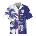 Michelob Ultra Hawaiian Shirt Palm Tree Beach Lovers Gift
