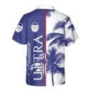 Michelob Ultra Hawaiian Shirt Palm Tree Beach Lovers Gift