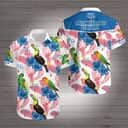 Michelob Ultra Hawaiian Shirt Bird And Hibiscus Flower Michelob Ultra Hawaiian Shirt Bird And Hibiscus Flower